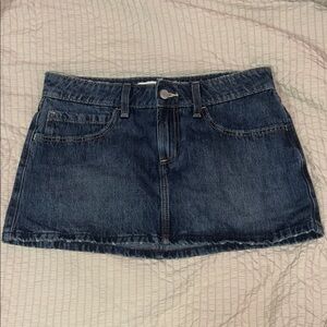 Hollister Dark Blue Mini Skirt